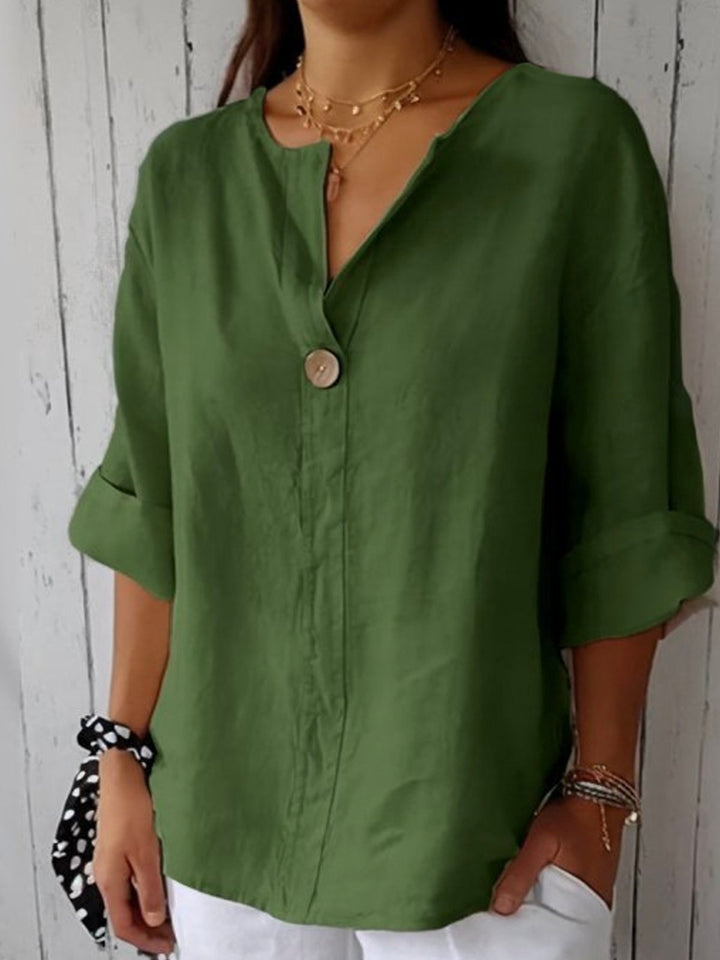 Jessa™ - Casual V-Hals Blouse