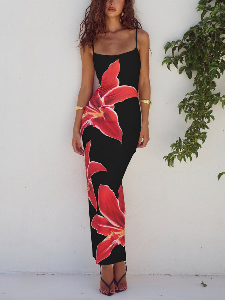 Bloemenprint Maxi Jurk