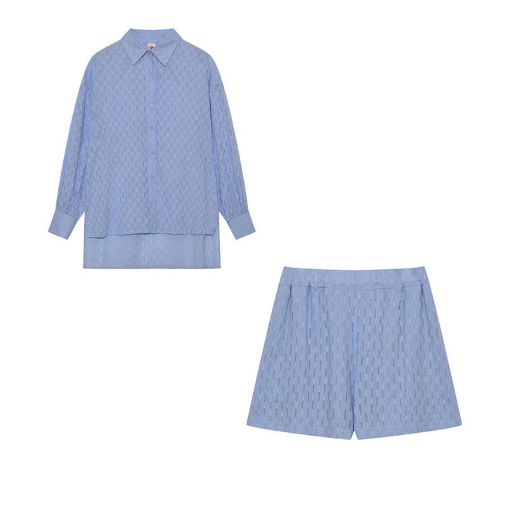Elizabeth - Luchtige Shirt en Shorts Set