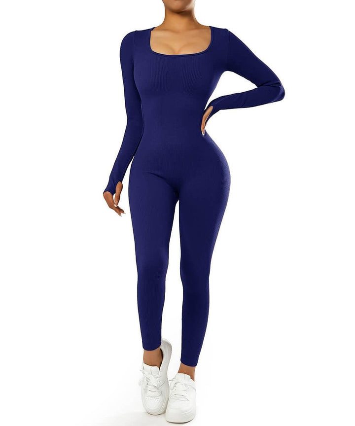 Aria™ - Lange Mouwen Naadloze Jumpsuit