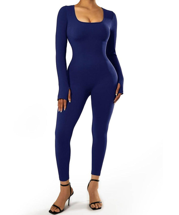 Aria™ - Lange Mouwen Naadloze Jumpsuit