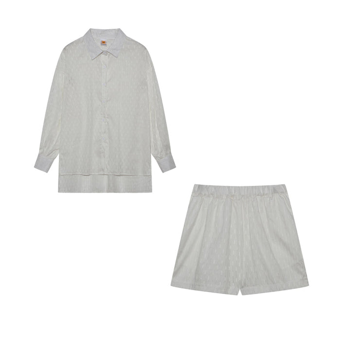 Elizabeth - Luchtige Shirt en Shorts Set